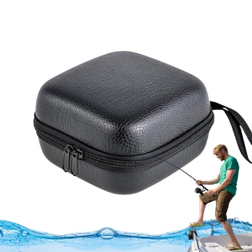 Fishing Reel Protective Case, Waterproof Real Cover, Sturdy Reel Storage Bag, Fishing Real Gear Protection, Compact Fishing Reel Case, Reel Cover for Reels, Fishing Reel Storage Bag von Bsbkoj