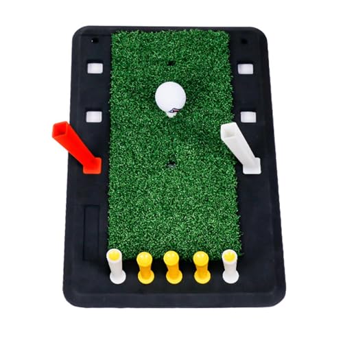 Golf Hitting Mat, Golf Chipping Mat, Small Golf Practice Mat, Golf Swing Training Mat, Golf Putting Practice Mat, Golf Training Equipment, Golf Mat with Rubber Backing, Golf Swing Improvement Mat von Bsbkoj