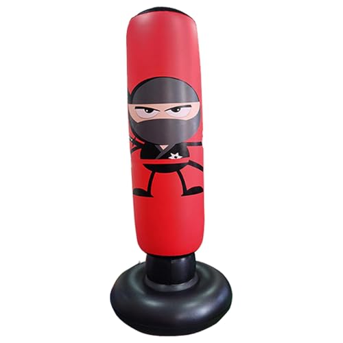 Kids Punching Bag, Inflatable Punching Bag for Kids, 65 Inch Boxing Bag, Kids Karate Punching Bag, Taekwondo Training Toy, Boxing Bag for Children, Portable Punching Bag, Safe Punching Bag von Bsbkoj