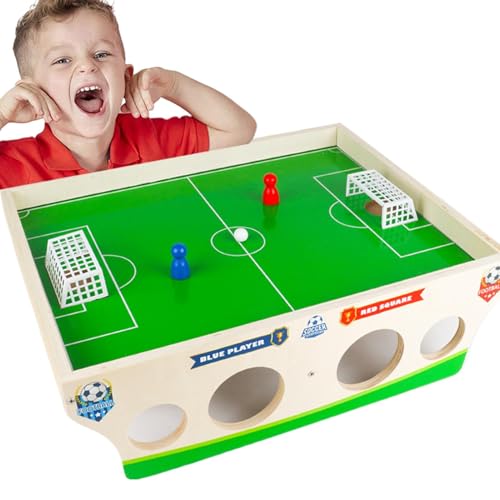 Soccer Board Game, Magnetic Soccer Game, Interactive Desktop Sport Toy, Wooden Football Playing Toy, Indoor Game Room Fun, Family Board Game, Compact Soccer Game, Eco-Friendly von Bsbkoj