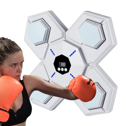 Wandhalterung Boxmaschine Intelligente Boxmaschine Boxmaschine Wandhalterung Smart Counting Boxing Trainer Indoor Krafttraining Ausrüstung Boxmaschine für Schlafsaal Punch Speed Trainer von Bsbkoj