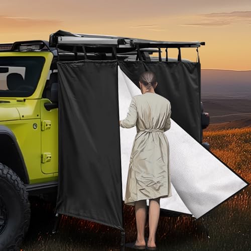 Duschzelt Camping, Oxford Wasserdicht Toilettenzelt, PrivatsphäRe SchutzräUme FüR Outdoor Campingdusche, Unverzichtbar Offroad ZubehöR, Aluminium&Stark ReißFest, Montiert Auf DachträGer Universal Duschzelt Camping, Oxford Wasserdicht Toilettenzelt, PrivatsphäRe SchutzräUme FüR Outdoor Campingdusche, Unverzichtbar Offroad ZubehöR, Aluminium&Stark ReißFest, Montiert Auf DachträGer Universal von Bsteciar