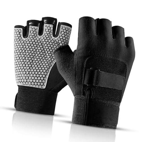 Btgghytr 1 Paar Fitness-Handschuhe, Gewichtheben, Outdoor-Sporthandschuhe, atmungsaktive Handschuhe zum Gewichtheben von Btgghytr