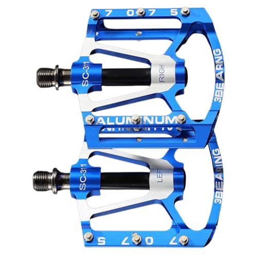 Rutschfeste Fahrradpedale mit 3 Dichtungen, leicht, Plattformpedale für Mountainbike, Rennrad von Btgghytr