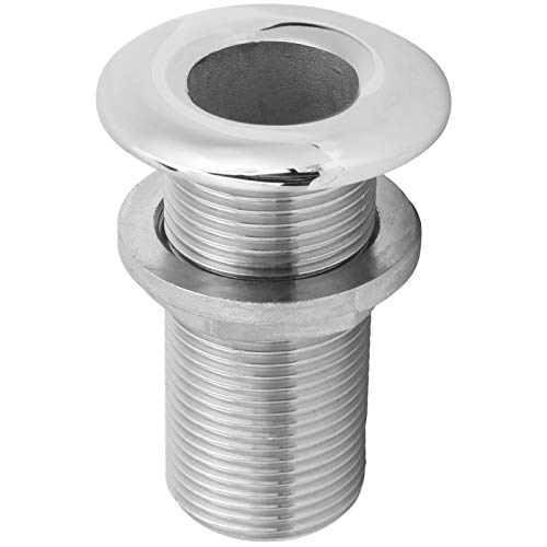 Borddurchlass Verschraubung, 75mm Lange 3/4 Zoll 316 Edelstahl Thru Hull Fitting Anschluss Wasserablauf Auslass Universelle Borddurchbruch Bord Durchführung für Boote, Yachten, Marine Borddurchlass Verschraubung, 75mm Lange 3/4 Zoll 316 Edelstahl Thru Hull Fitting Anschluss Wasserablauf Auslass Universelle Borddurchbruch Bord Durchführung für Boote, Yachten, Marine von Buachois
