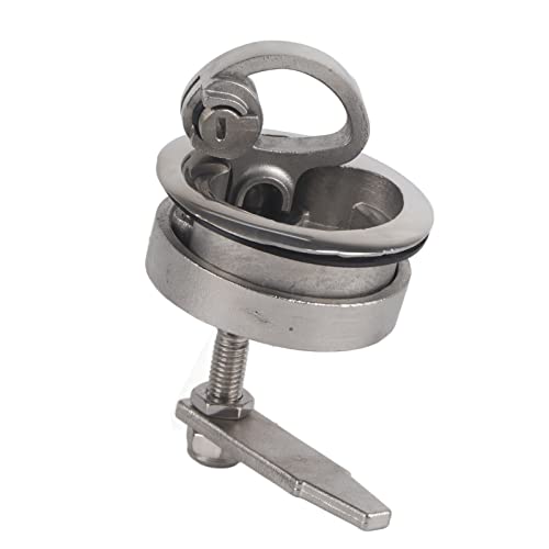 Buachois Nockenriegel für Boote, Hochglanzpoliert 316 Edelstahl Marine Flush Pull Deck Slam Latch Boden Schnalle Lukenzug für Yacht Marineboot Buachois Nockenriegel für Boote, Hochglanzpoliert 316 Edelstahl Marine Flush Pull Deck Slam Latch Boden Schnalle Lukenzug für Yacht Marineboot von Buachois
