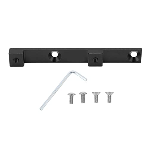 Fahrrad Flaschenhalter Adapter, 107 x 12 x 8 mm Schwarz Aluminiumlegierung 2 Loch Fahrrad Getränkehalter Käfighalterungen mit Schraube, Wasserflaschenhalter Adapter für Rennrad Mountainbike Rahmen Fahrrad Flaschenhalter Adapter, 107 x 12 x 8 mm Schwarz Aluminiumlegierung 2 Loch Fahrrad Getränkehalter Käfighalterungen mit Schraube, Wasserflaschenhalter Adapter für Rennrad Mountainbike Rahmen von Buachois