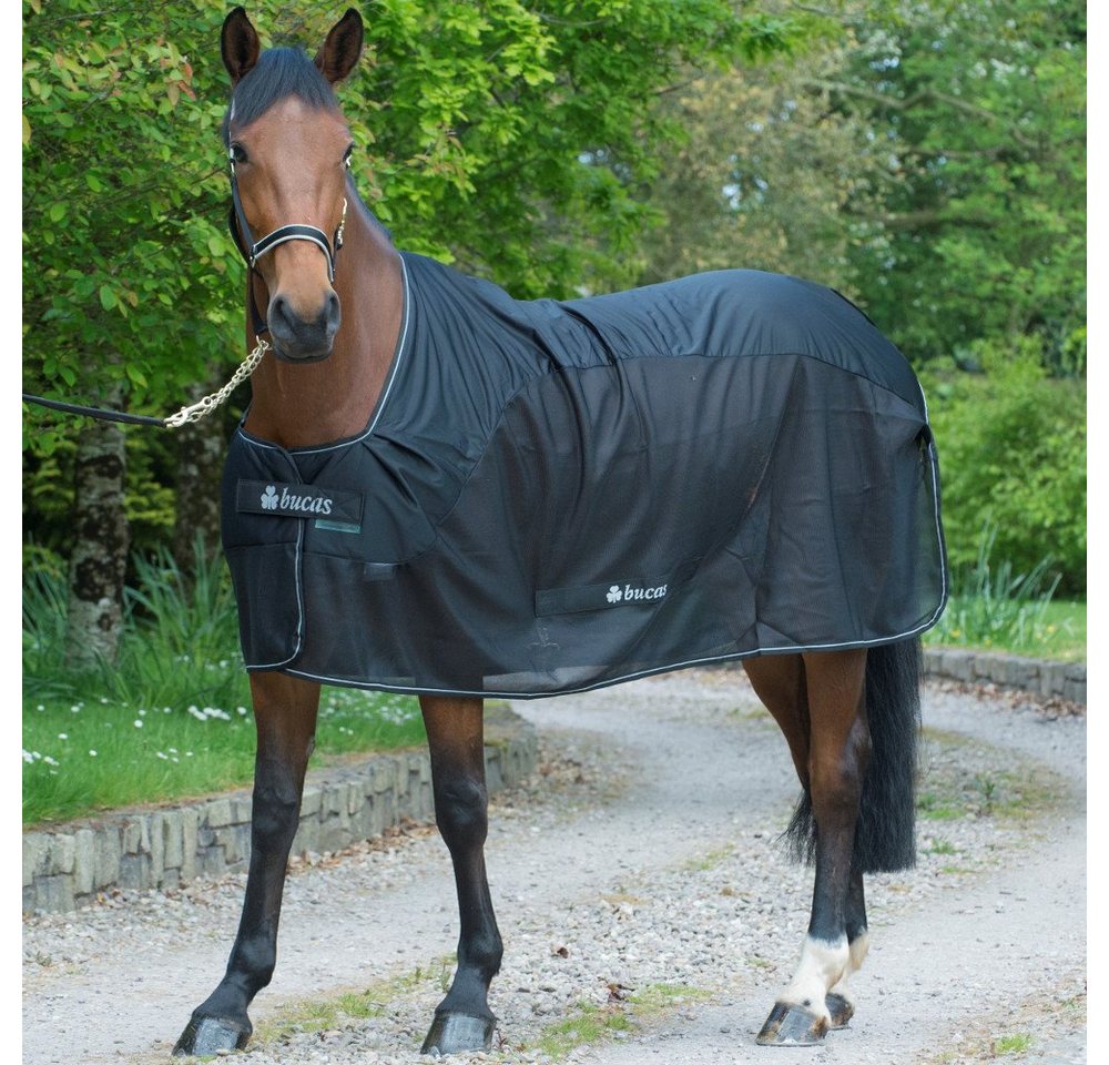 Bucas Pferde-Abschwitzdecke Bucas Competition Cooler - black/silver Bucas Pferde-Abschwitzdecke Bucas Competition Cooler - black/silver von Bucas