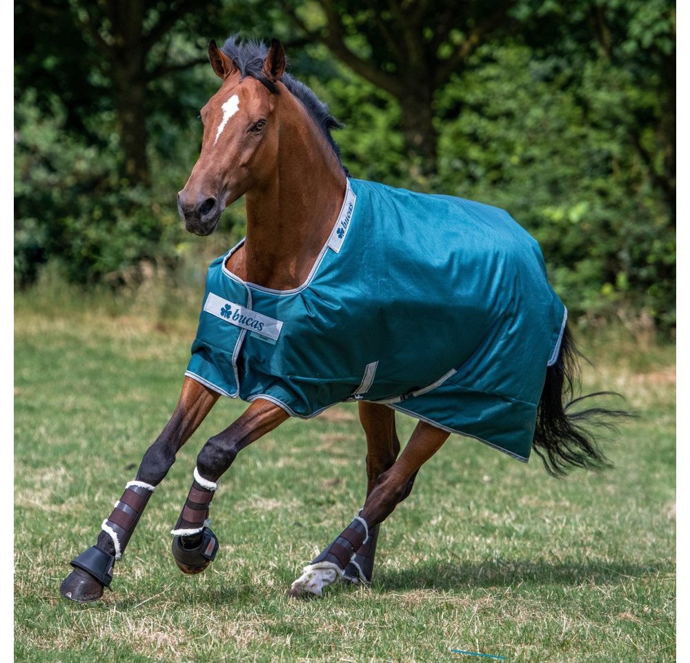 Bucas Pferde-Regendecke Bucas Atlantic Turnout 50g - Green Bucas Pferde-Regendecke Bucas Atlantic Turnout 50g - Green von Bucas