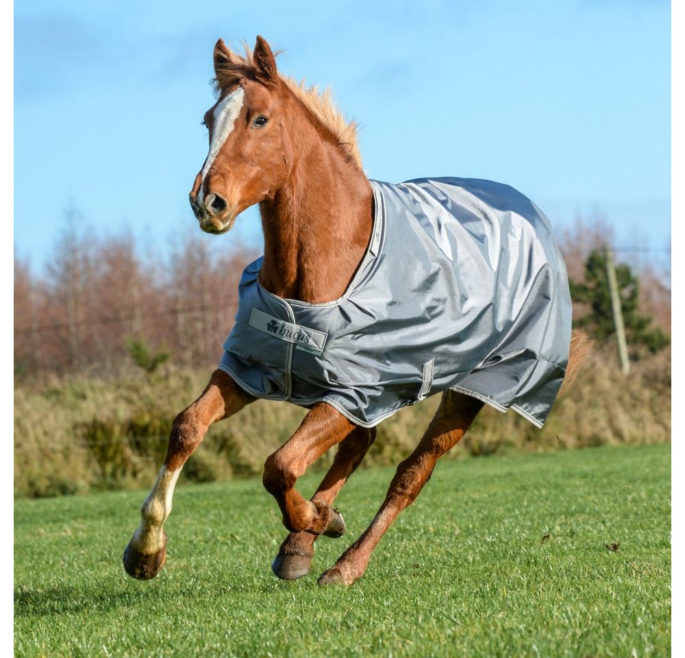 Bucas Pferde-Regendecke Bucas Smartex Turnout Rain Classic 0g - Iron Gate von Bucas