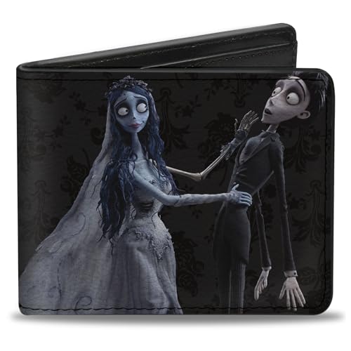 Buckle-Down Herren Bifold Wallet Corpse Bride, 10,2 x 8,9 cm, Corpse Bride, 4.0" x 3.5", Bifold Wallet Corpse Bride Buckle-Down Herren Bifold Wallet Corpse Bride, 10,2 x 8,9 cm, Corpse Bride, 4.0" x 3.5", Bifold Wallet Corpse Bride von Buckle-Down