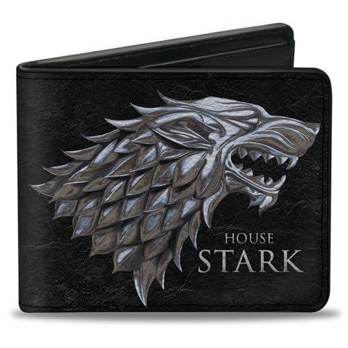 Buckle-Down Herren Bifold Wallet Game of Thrones 10.2 cmx8.9 cm, Schwarz, Rot, Grau, 4.0" x 3.5", Faltbare Brieftasche Buckle-Down Herren Bifold Wallet Game of Thrones 10.2 cmx8.9 cm, Schwarz, Rot, Grau, 4.0" x 3.5", Faltbare Brieftasche von Buckle-Down