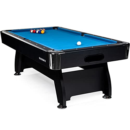 Billardtisch 7ft - 213x122x80 cm - 7 Fuß Pool Billard - Kugelrücklauf - Tischbillard mit Zubehör - Billard Tisch - Buckshot Blackmagic Billardtisch 7ft - 213x122x80 cm - 7 Fuß Pool Billard - Kugelrücklauf - Tischbillard mit Zubehör - Billard Tisch - Buckshot Blackmagic von Buckshot