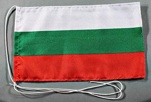 Buddel Bini Bulgarien 15x25 cm Tischflagge in Profi - Qualität Tischfahne Autoflagge Bootsflagge Motorradflagge Mopedflagge Buddel Bini Bulgarien 15x25 cm Tischflagge in Profi - Qualität Tischfahne Autoflagge Bootsflagge Motorradflagge Mopedflagge von Buddel Bini