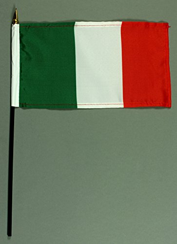 Buddel Bini Handflagge Tischflagge Italien 15x25 cm mit 37 cm Mast aus PVC-Rohr, ohne Ständerfuß Buddel Bini Handflagge Tischflagge Italien 15x25 cm mit 37 cm Mast aus PVC-Rohr, ohne Ständerfuß von Buddel Bini