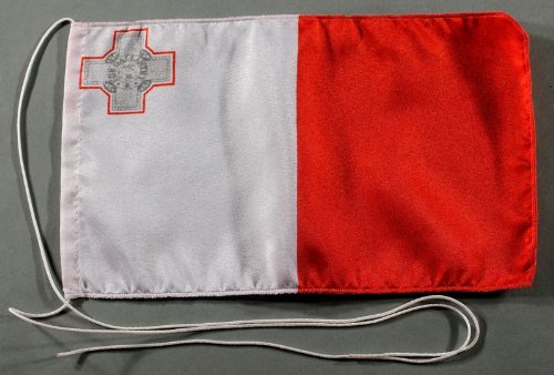 Buddel-Bini Malta 15x25 cm Tischflagge in Profi - Qualität Tischfahne Autoflagge Bootsflagge Motorradflagge Mopedflagge Buddel-Bini Malta 15x25 cm Tischflagge in Profi - Qualität Tischfahne Autoflagge Bootsflagge Motorradflagge Mopedflagge von Buddel-Bini