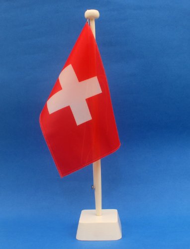 Buddel Bini Schweiz 15x25 cm Tischflagge in Profiqualität, nur Tischfahne Buddel Bini Schweiz 15x25 cm Tischflagge in Profiqualität, nur Tischfahne von Buddel Bini