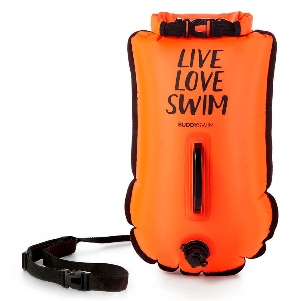 Buddyswim Live Love Swim Buoy 20l Orange 20 Liters von Buddyswim