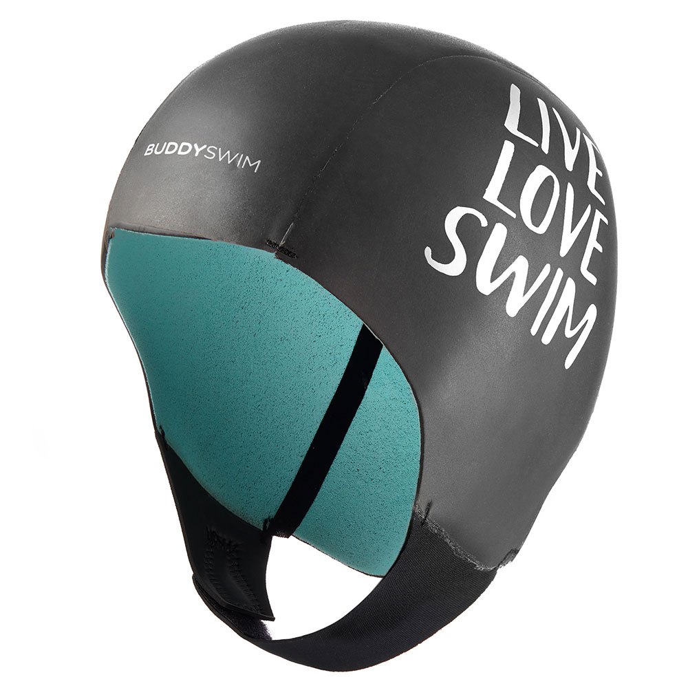 Buddyswim Smooth Skiin 2.5 Mm Neoprene Cap Schwarz L von Buddyswim