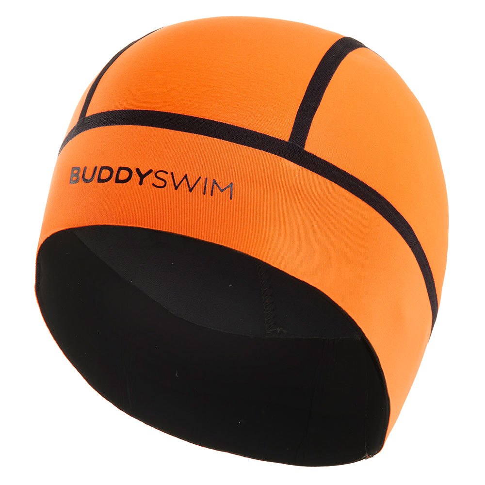 Buddyswim Strapless Swimming Cap Orange M von Buddyswim