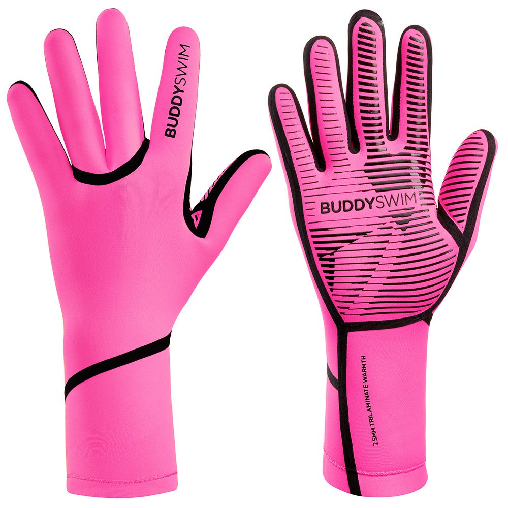Buddyswim Trilaminate Warmth 2.5 Mm Neoprene Gloves Rosa L Buddyswim Trilaminate Warmth 2.5 Mm Neoprene Gloves Rosa L von Buddyswim