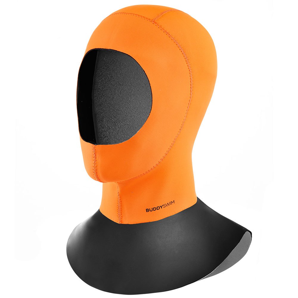 Buddyswim Trilaminate Warmth 2.5 Mm Neoprene Hood Orange M von Buddyswim