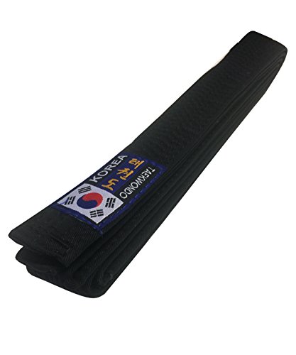 Budodrake Korea Taekwondo Gürtel schwarz (240) von Budodrake