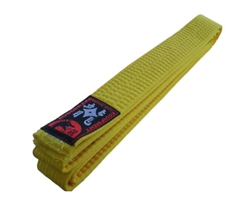 Karategürtel Judogürtel Taekwondogürtel Budogürtel (gelb, 200) von Budodrake