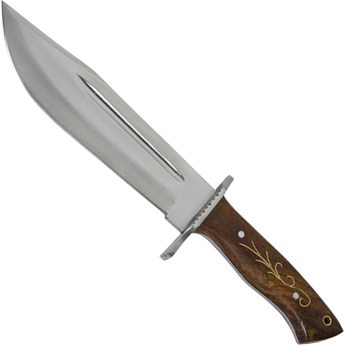 Haller Bowiemesser mit Lederscheide Haller Bowiemesser mit Lederscheide von Budoten