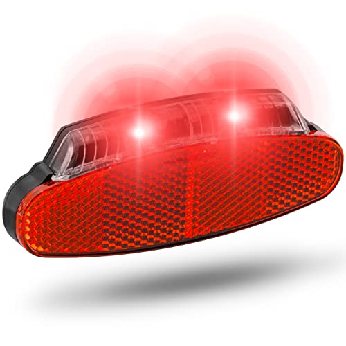 Büchel LED Fahrrad Gepäckträgerlicht | Rücklicht | Fahrradrücklicht für Dynamobetrieb oder E-Bike | StVZO zugelassen | Fahrradlicht hinten von Büchel