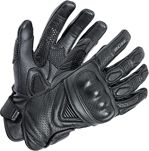 Büse Cafe Racer Handschuhe, schwarz, 9 (L) von Büse