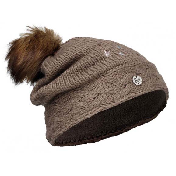 Buff ® Knitted&polar Junior Beanie Braun  Junge von Buff ®