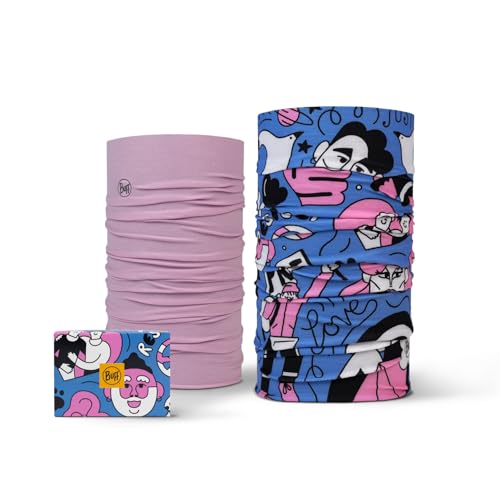 BUFF®| Schlauchschal Pack Regalo Männlich Weiblich Erwachsene Flexibel, UPF50-Schutz, leicht, dehnbar, recyceltes Material, Sport, Sommer, Einheitsgröße, Rosa BUFF®| Schlauchschal Pack Regalo Männlich Weiblich Erwachsene Flexibel, UPF50-Schutz, leicht, dehnbar, recyceltes Material, Sport, Sommer, Einheitsgröße, Rosa von Buff