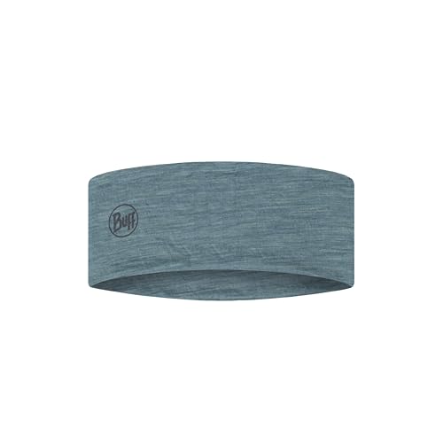 BUFF®| Stirnbänder LW Merino Wool Stirnbänder Männlich Weiblich Erwachsene Temperaturregulierend, 100% Merinowolle, Open Air, Nachhaltig, Leicht, Komfort, Einheitsgröße, Bleu BUFF®| Stirnbänder LW Merino Wool Stirnbänder Männlich Weiblich Erwachsene Temperaturregulierend, 100% Merinowolle, Open Air, Nachhaltig, Leicht, Komfort, Einheitsgröße, Bleu von Buff