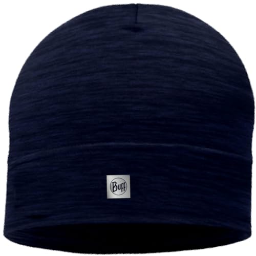 Buff® Merino UNDERHELMET Beanie SOLID Night Blue von Buff