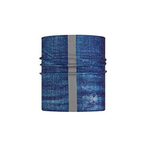 Buff, Dog Reflective Denim Blue M/L Tubular Hund, Unisex, Erwachsene, Blau, Einheitsgröße Buff, Dog Reflective Denim Blue M/L Tubular Hund, Unisex, Erwachsene, Blau, Einheitsgröße von Buff