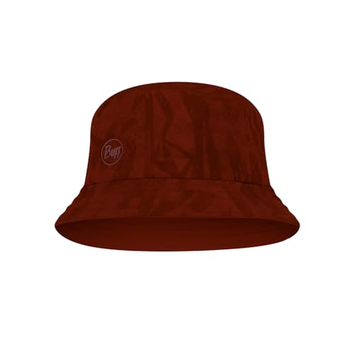 Buff Unisex – Erwachsene Açai Trek Bucket Mütze, Brick, L/XL von Buff