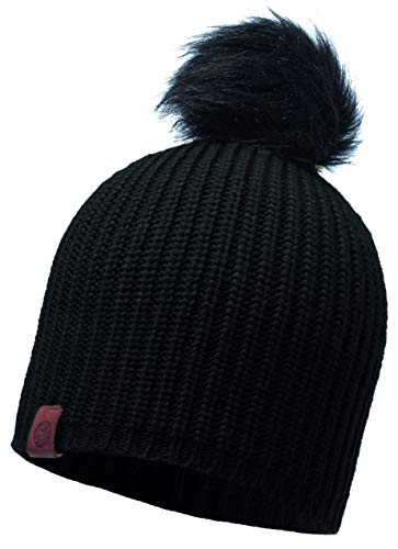 Buff Damen Mütze Knitted Adalwof, Black, One Size, 115405.999.10.00 Buff Damen Mütze Knitted Adalwof, Black, One Size, 115405.999.10.00 von Buff
