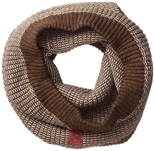 Buff Schlauchschal Knitted Neckwarmer Comfort Dee, Brown, Erwachsene, 116047.325.10.00 von Buff