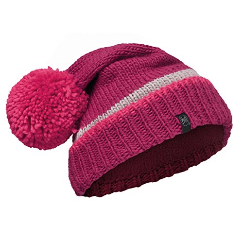 Buff Knitted & Polar Hat Navar Pink Cerisse von Buff