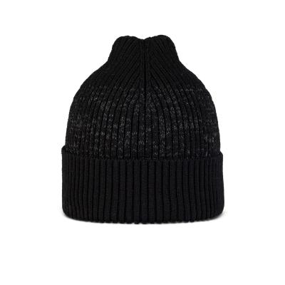 Buff Merino Active Beanie Solid Black von Buff