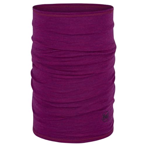 BUFF®| Schlauchschal Merino Lightweight Männlich Weiblich Erwachsene Multifunktionaler Schal aus 100% Merinowolle, Wandern, Outdoor, Nachhaltig, Leicht, Schlanke Passform, Einheitsgröße, Pourpre BUFF®| Schlauchschal Merino Lightweight Männlich Weiblich Erwachsene Multifunktionaler Schal aus 100% Merinowolle, Wandern, Outdoor, Nachhaltig, Leicht, Schlanke Passform, Einheitsgröße, Pourpre von Buff