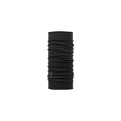 Buff Merino Lightweight Multifunktionstuch Schwarz, Schwarz Buff Merino Lightweight Multifunktionstuch Schwarz, Schwarz von Buff