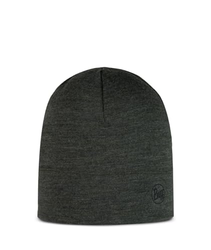 Buff Unisex Merino Midweight Mütze, Solid Bark, Einheitsgröße EU Buff Unisex Merino Midweight Mütze, Solid Bark, Einheitsgröße EU von Buff