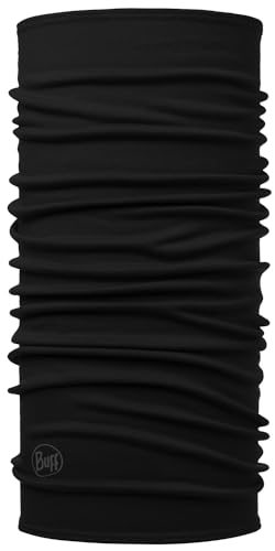 Buff Merino Midweight Multifunktionstuch SOLID BLACK von Buff