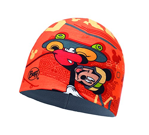 Buff Jungen 'Disney Mikrofaser und Polar Hat mit Kopfbedeckungen, Skate King Orange/Flint, One Size von Buff