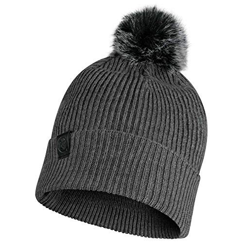 Buff Original Buff Damen Buff Knitted Hat Kesha Grey Baskenmütze, grau, Einheitsgröße von Buff