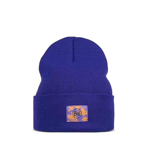 BUFF Unisex Knitted Youth Hat, Ultramarine Blue, Einheitsgröße EU BUFF Unisex Knitted Youth Hat, Ultramarine Blue, Einheitsgröße EU von Buff
