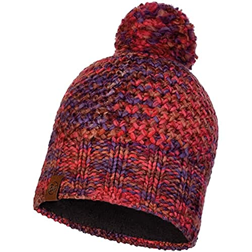 Buff Unisex-Adult 113513.632.10.00 Knitted & Polar HAT Margo Maroon, ROT, Einheitsgröße Buff Unisex-Adult 113513.632.10.00 Knitted & Polar HAT Margo Maroon, ROT, Einheitsgröße von Buff