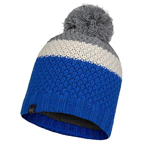 Buff Unisex-Adult 120857.760.10.00 Knitted & Fleece HAT JAV Olymp IAN Blue, no Buff Unisex-Adult 120857.760.10.00 Knitted & Fleece HAT JAV Olymp IAN Blue, no von Buff
